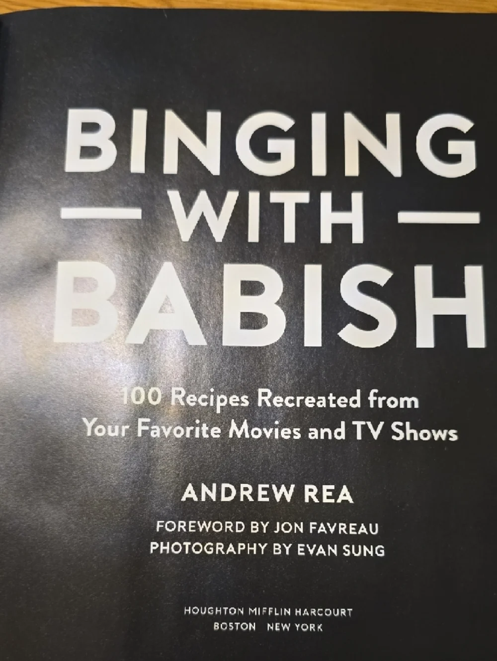 Source Unknown Binging with Babish Hardcover — Black and Orange